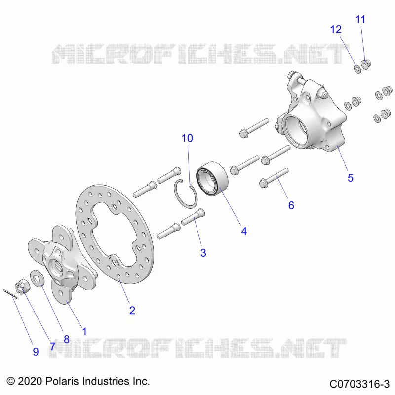 SUSPENSION, REAR CARRIER