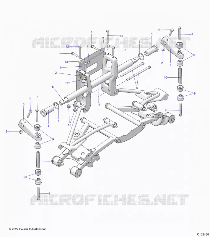 SUSPENSION, TORSION BAR