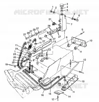 COOLING SYSTEM 500 INDY 0982764(A)(B) AND EUROPEAN 500 INDY E982764A (4942104210B011)