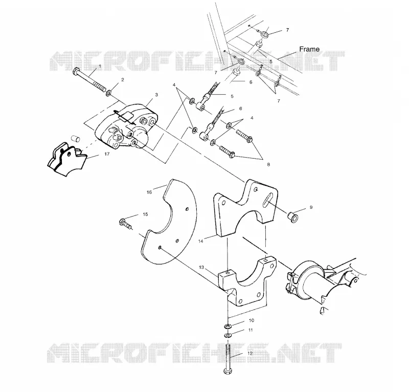 REAR CALIPER MOUNTING