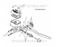 MASTER CYLINDER, FRONT BRAKE