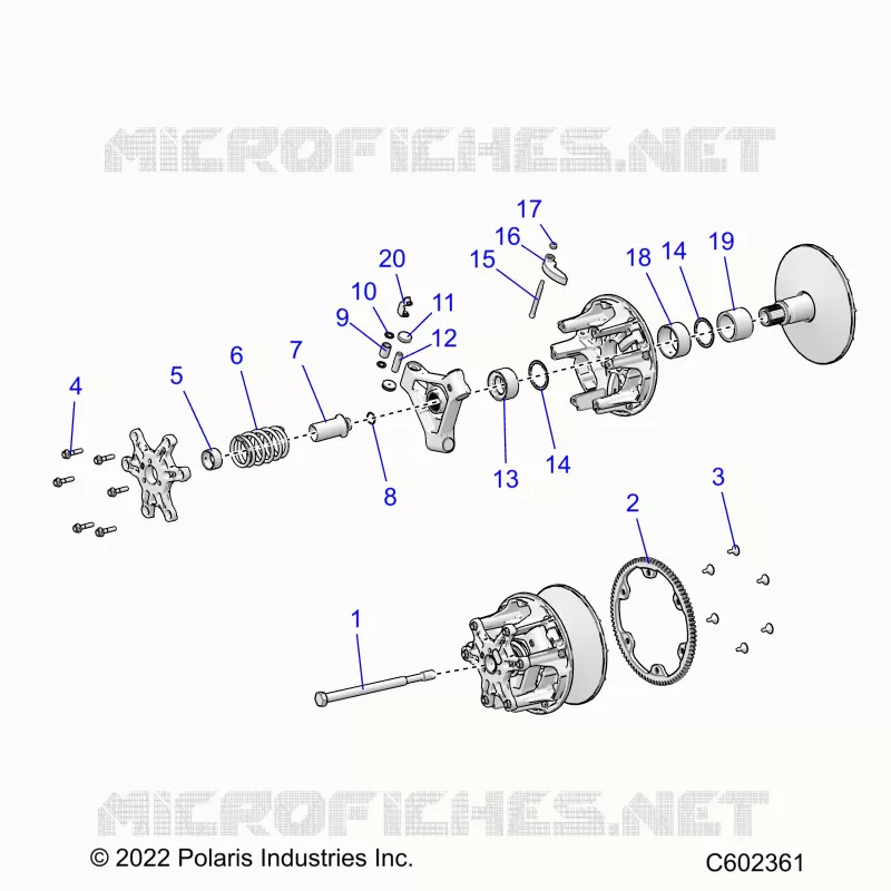 DRIVE TRAIN, CLUTCH, PRIMARY