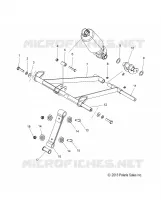 SUSPENSION, FRONT TORQUE ARM