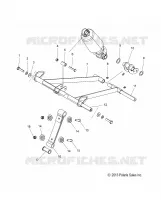 SUSPENSION, FRONT TORQUE ARM