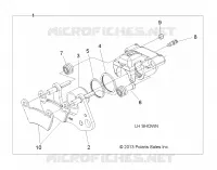 BRAKES, FRONT BRAKE CALIPER