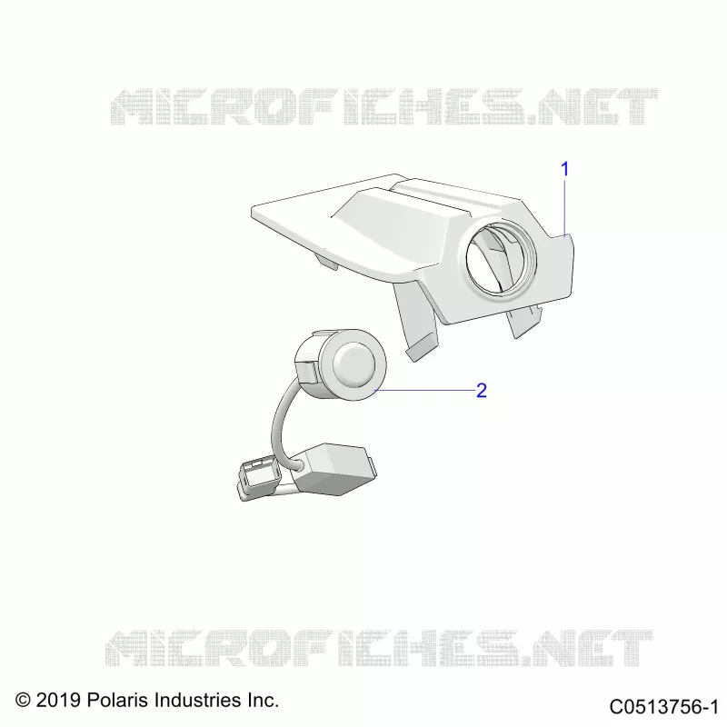 ELECTRICAL, BACKUP CAMERA T24AAPHD/GD (C0513756-1)