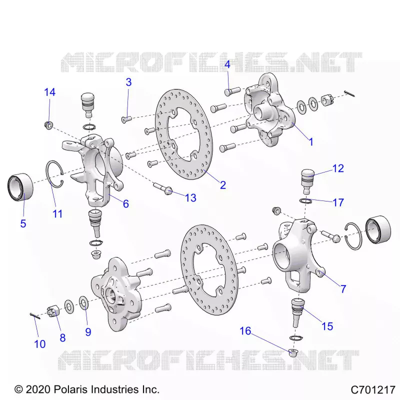 FRONT SUSPENSION HUB