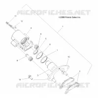 REAR BRAKE CALIPER