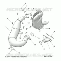 ENGINE, EXHAUST SYSTEM