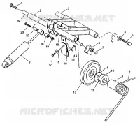 REAR TORQUE ARM CLASSIC 0942865 AND  CLASSIC TOURING 0942875 (4924962496028A)