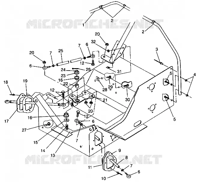 STEERING ASSEMBLY 440 XCR 0941760 (4925182518016A)