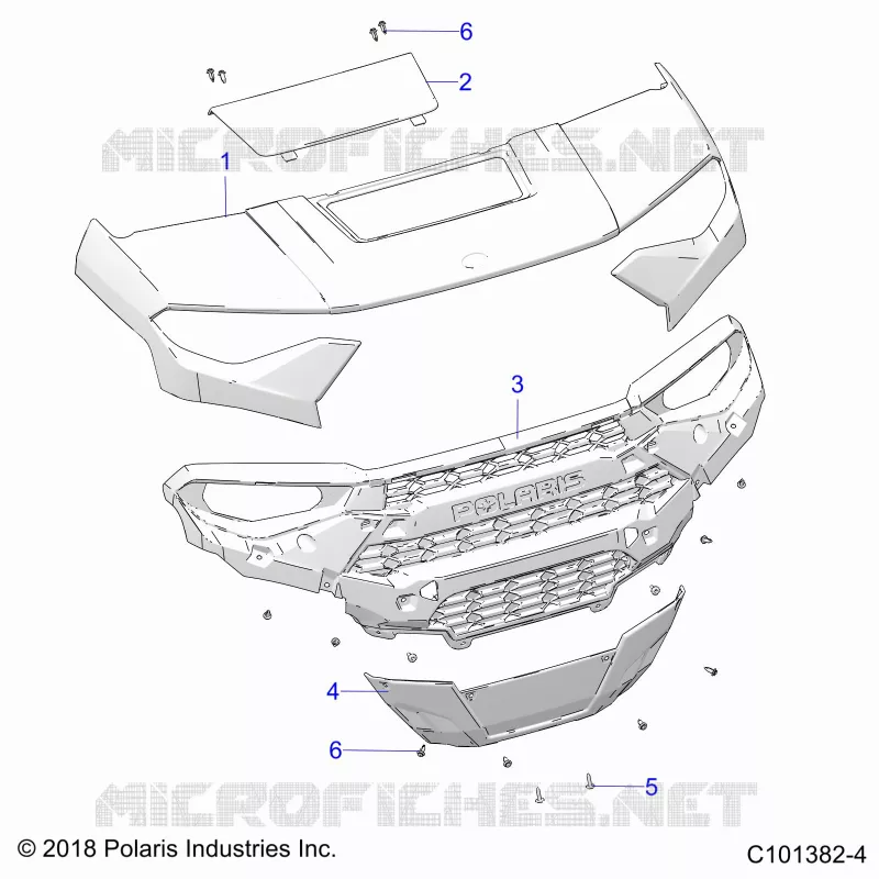 HOOD AND FRONT FASCIA