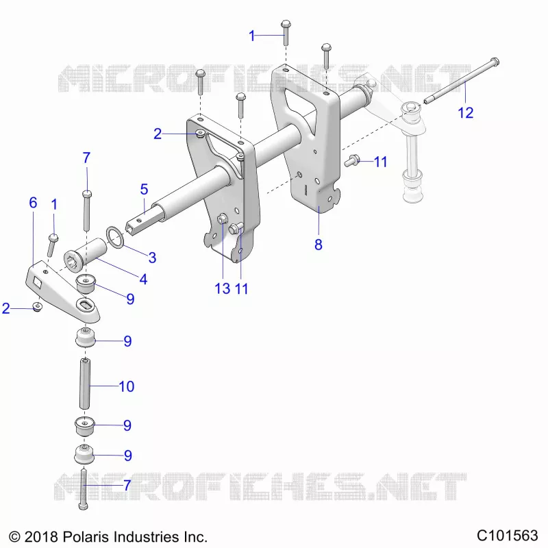 SUSPENSION, TORSION BAR