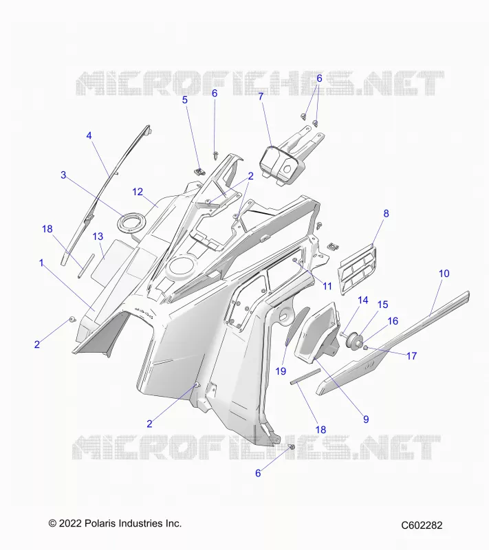 MIDDLE FAIRING
