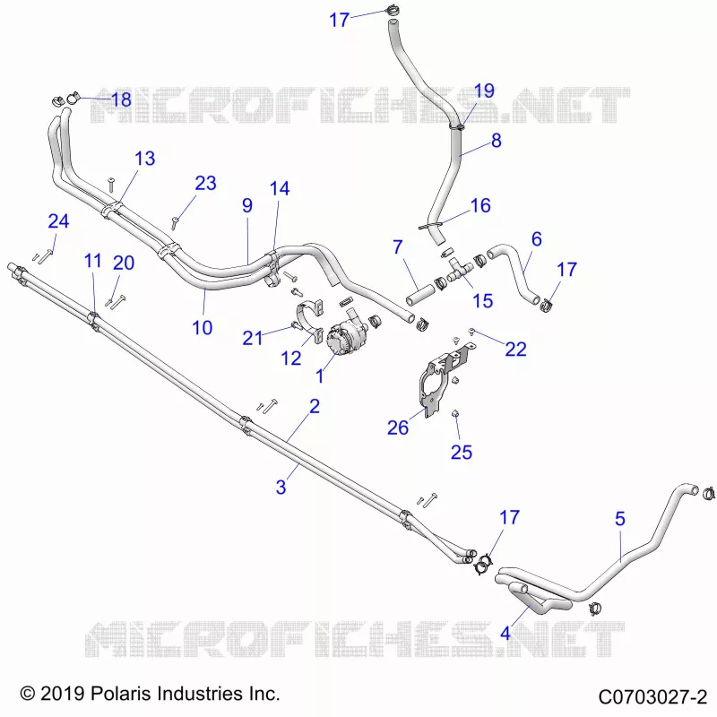 COOLING ROUTING, MANIFOLD