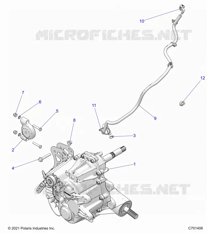DRIVE TRAIN, MAIN GEARCASE MOUNTING