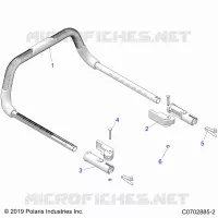 BODY, PASSENGER GRAB BAR