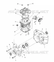 CRANKCASE AND CYLINDER  STAR LITE (4918591859023A)