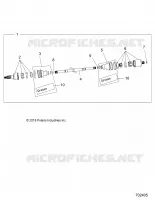 DRIVE TRAIN, REAR HALF SHAFT