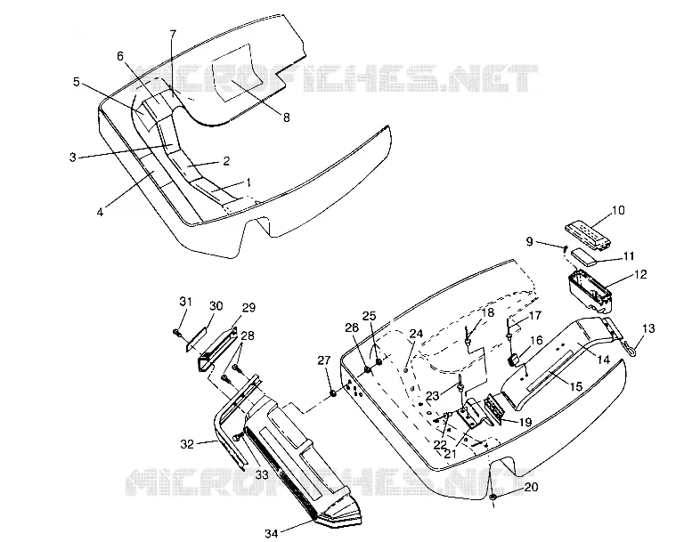 NOSEPAN ASSEMBLY XLT SPECIAL (XTRA) 0946767 (4927112711004A)