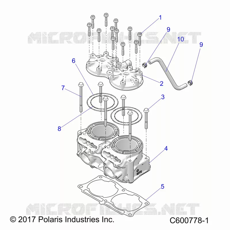 CYLINDER, CYL. HEAD