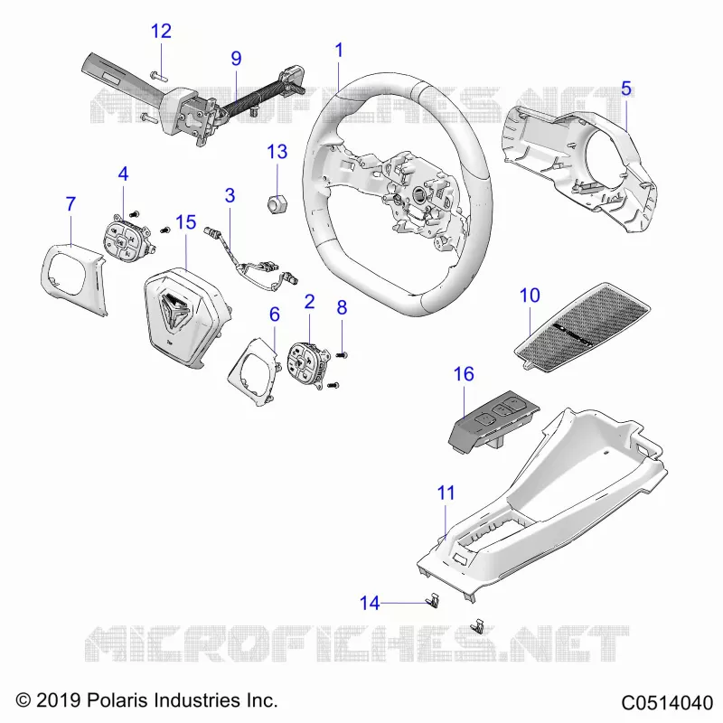 CONTROLS, HAND CONTROLS (S/SL/SP MODELS)