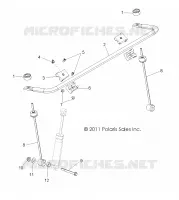 SUSPENSION, FRONT STABILIZER BAR