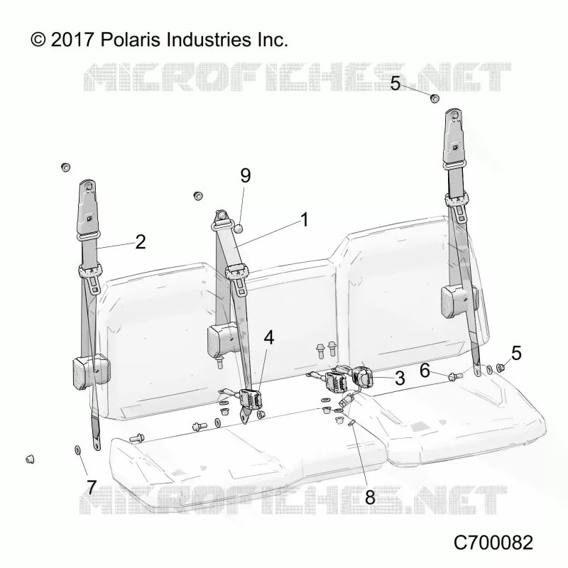 SEAT BELT MOUNTING
