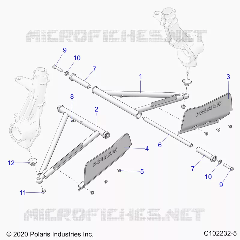SUSPENSION, A-ARM AND STRUT MOUNTING