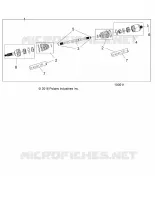 DRIVE TRAIN, REAR HALF SHAFT