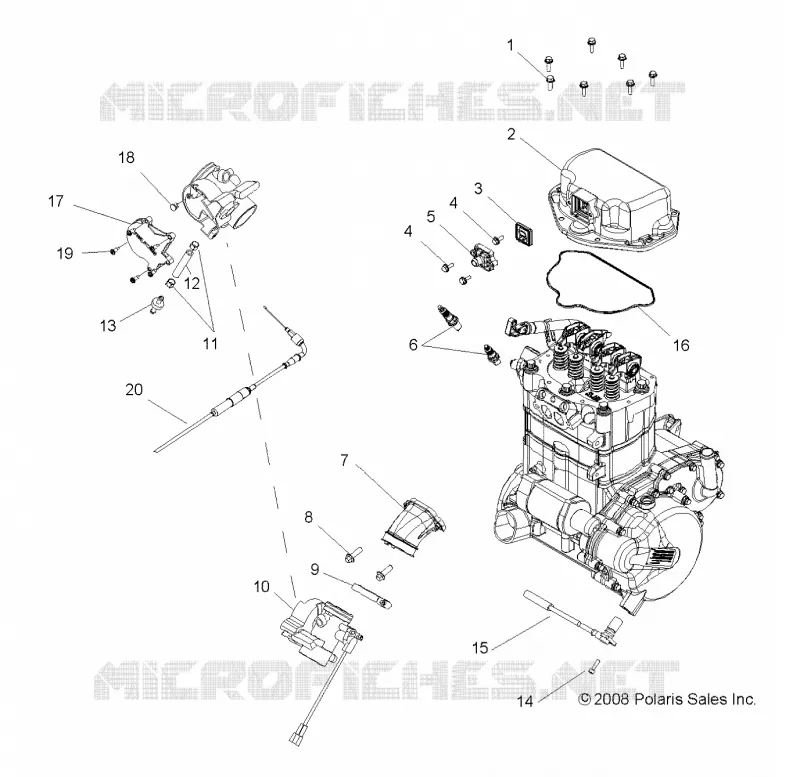 THROTTLE  BODY AND VALVE COVER