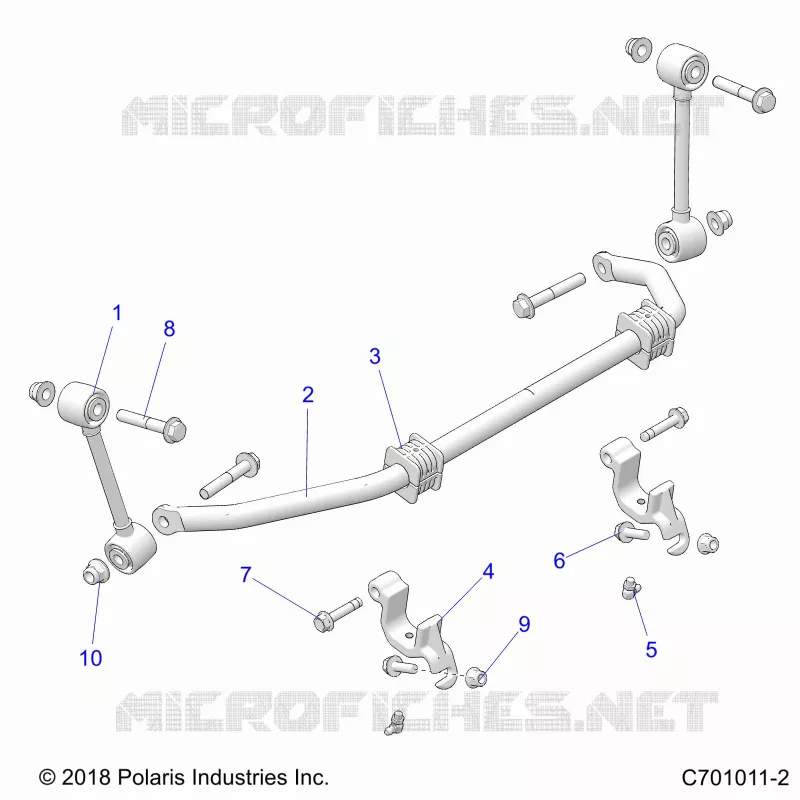 SUSPENSION, FRONT STABILIZER BAR- Z22NAS99CZ (C701011-2)