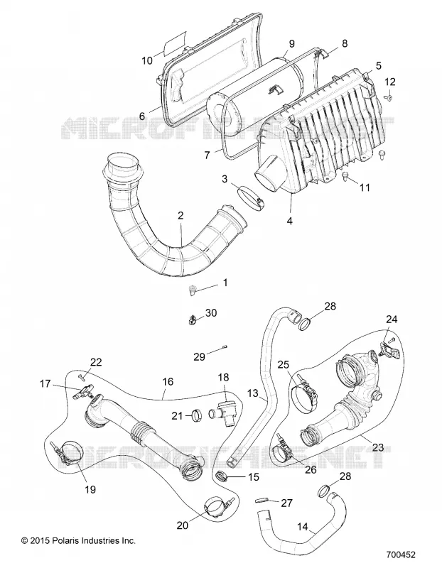 ENGINE, AIR INTAKE SYSTEM