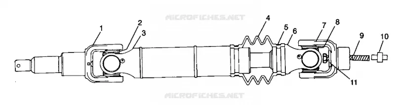 REAR DRIVE SHAFT