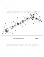 DRIVE TRAIN, FRONT GEARCASE INTERNALS