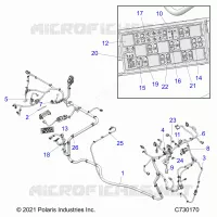 ELECTRICAL, WIRE HARNESSES