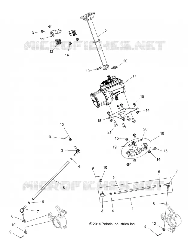 STEERING, STEERING POST  ASM.