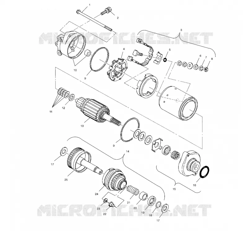 STARTING MOTOR