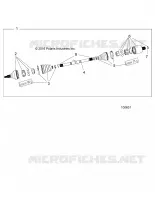 DRIVE TRAIN, REAR MID DRIVE SHAFT