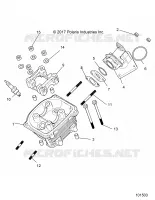 ENGINE, CYLINDER HEAD ASM.