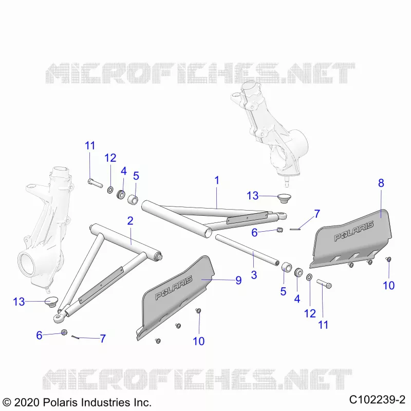 SUSPENSION, A-ARM AND STRUT MOUNTING