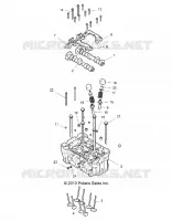 CYLINDER HEAD AND VALVES