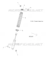 REAR SUSPENSION SHOCK MOUNTING
