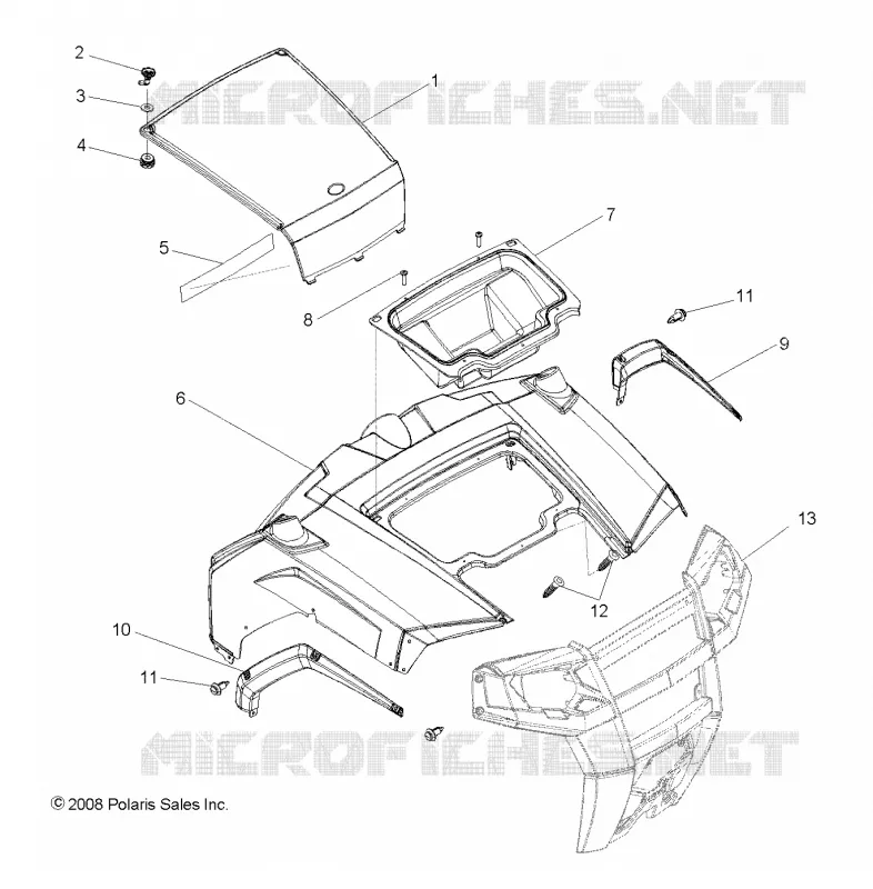 HOOD AND FRONT BODY WORK