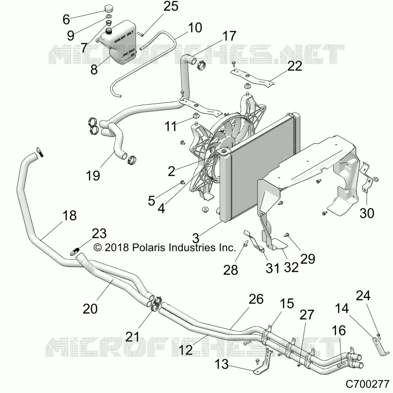 ENGINE, COOLING SYSTEM