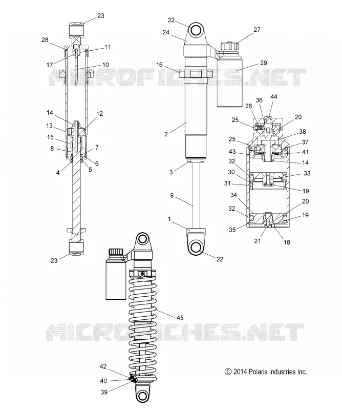 REAR TRACK SHOCK (7043959)