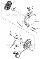 RECOIL STARTER SCRAMBLER 400L W97BC38C (4939893989D005)