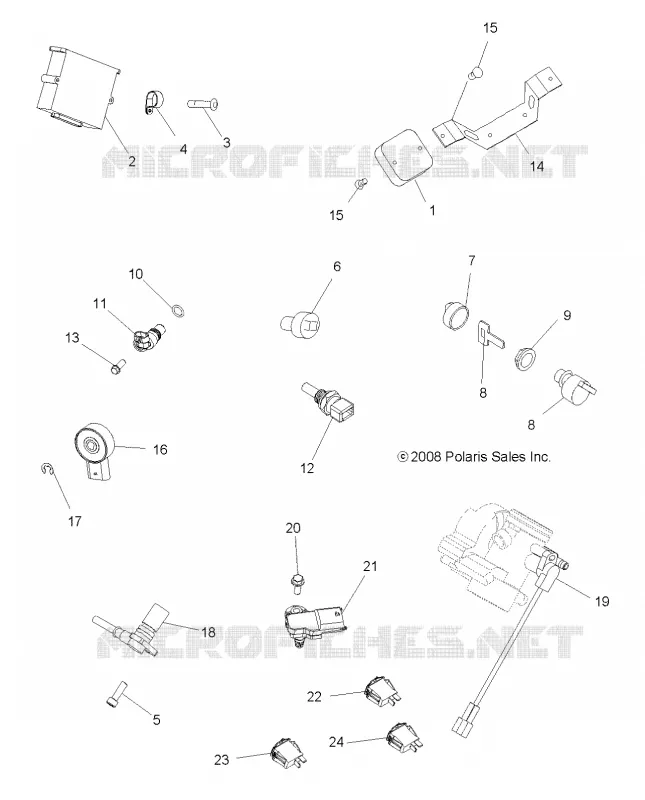 SWITCHES AND SENSORS AND ECM