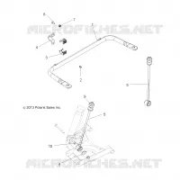 SUSPENSION, REAR STABILIZER BAR