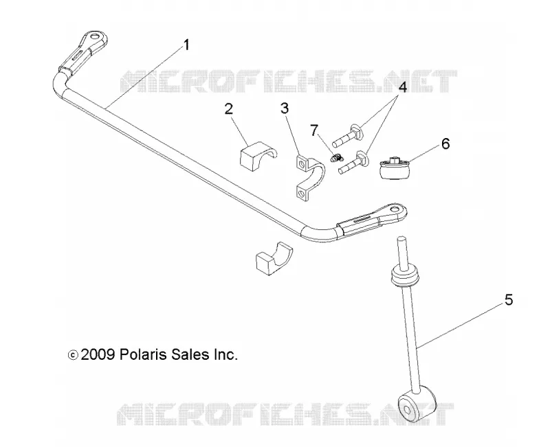 REAR SUSPENSION STABILIZER BAR